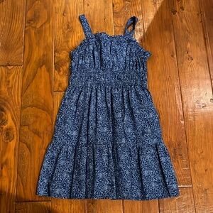 Cat and Jack girls large blue sundress ￼